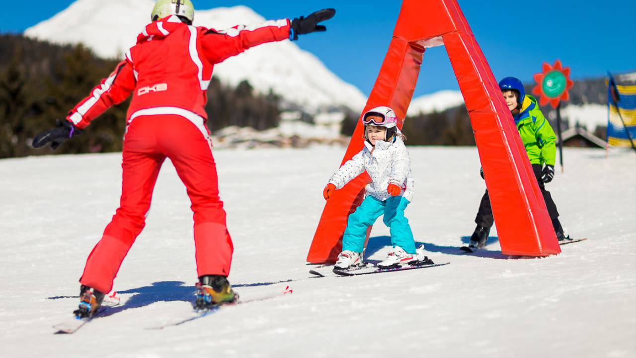 Winterurlaub in Südtirol mit Skikursen für Kinder
