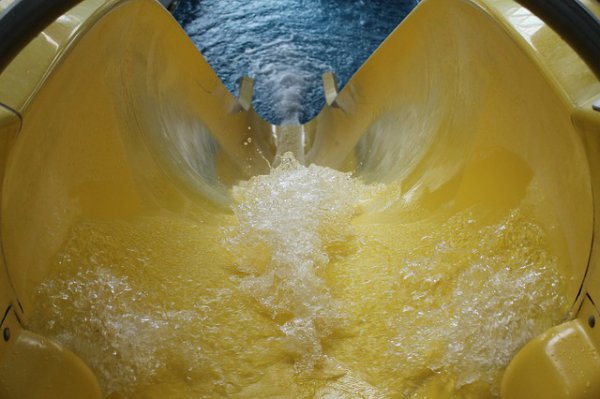 Wasserrutsche im Familienhotel Österreich