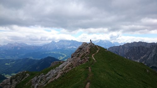 Südtiroler Gipfel erklimmen mit Hund